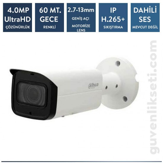 Dahua IPC-HFW2431T-ZAS-27135-S2 4 MP H.265+ IR Bullet Starlight Kamera(60m IR)